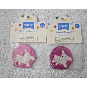 Spritz Valentine’s Day Stickers Lot of 2 Packs 24ct Each Dog Theme Favors